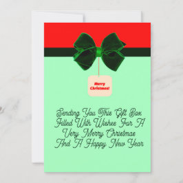 kerstkaartje feestdagenkaart