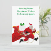 kerstkaartje feestdagenkaart (Staand voorkant)