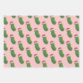 kerstkaartje inpakpapier vel (Voorkant 3)