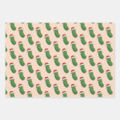 kerstkaartje inpakpapier vel (Voorkant 2)