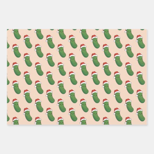 kerstkaartje inpakpapier vel (Voorkant 2)