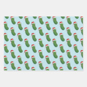 kerstkaartje inpakpapier vel (Voorkant)