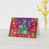 Kerstkaartje Kaart (Gele Bloem)