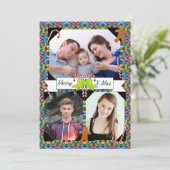 kerstkaartje Kandriet & Gingerbrood Man HAMbWG Feestdagenkaart (Staand voorkant)