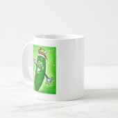 kerstkaartje koffiemok (Voorkant links)