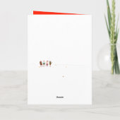 kerstkaartje leder Canada EDITABLE Feestdagen Kaart (Achterkant)