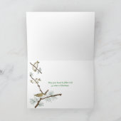 Kerstkaartje met een vreugdekaart feestdagen kaart (Binnen)