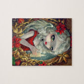 "Kerstkaartje" Puzzle Legpuzzel (Horizontaal)