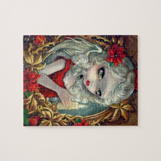 "Kerstkaartje" Puzzle Legpuzzel (Horizontaal)