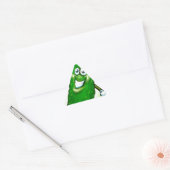 kerstkaartje sticker (Envelop)