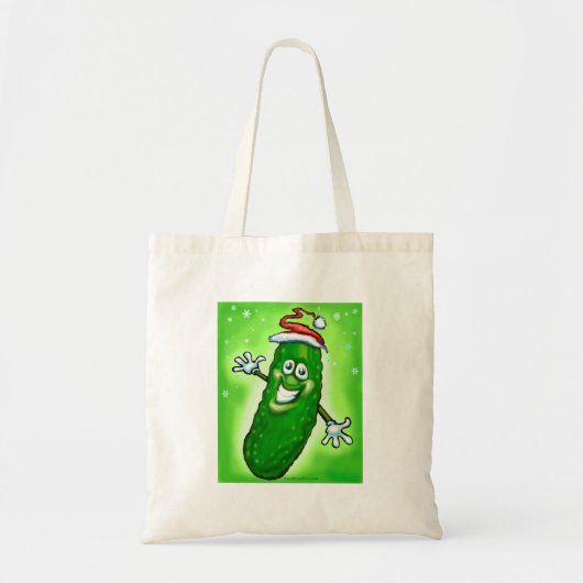kerstkaartje tote bag (Voorkant)