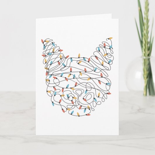 kerstkaartje voor kerstmis feestdagen kaart (Voorkant)