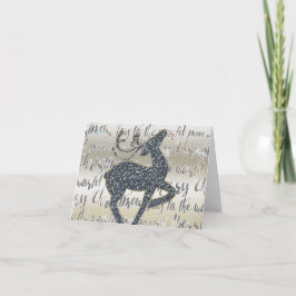 kerstkaartje voor REINDEER-feestdag Feestdagen Kaart