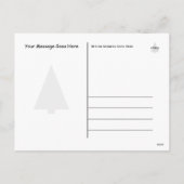 Kerstkaartleopardfoto-Briefkaart - HAMbWG Feestdagenkaart (Achterkant)