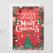  kerstkaartontwerp 2 feestdagenkaart (Achterkant)