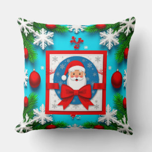 Kerstkaartontwerp met Sinterklaas Kussen