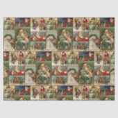  kerstkaartontwerp tissuepapier (Voorkant)