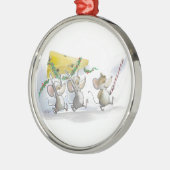 Kerstkaas Binnenhalen Premium Ornament (Links)