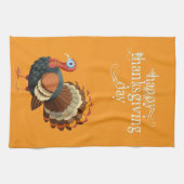 Kerstkaas Kalkoen Keukenhanddoek (Horizontaal)