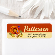Kerstkaas Kalkoen Retouradres Labels