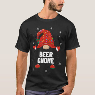 Kerstkabouter Bier Kabouter Familie Kerst vintage T-shirt