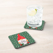 Kerstkabouter   bier onderzetter (Rechterzijde)