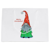 Kerstkabouter Cadeautas (Voorkant)