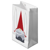 Kerstkabouter Cadeautas (Voorkant Gekanteld)