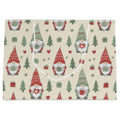 Kerstkabouter cadeautas met fantasievol design (Voorkant)