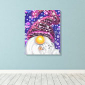 Kerstkabouter Canvasprint Canvas Afdruk (Insitu (Houten vloer))