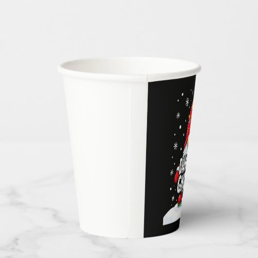 Kerstkabouter Dancing Gnome Familie Kerst (5) Papieren Bekers (Rechts)