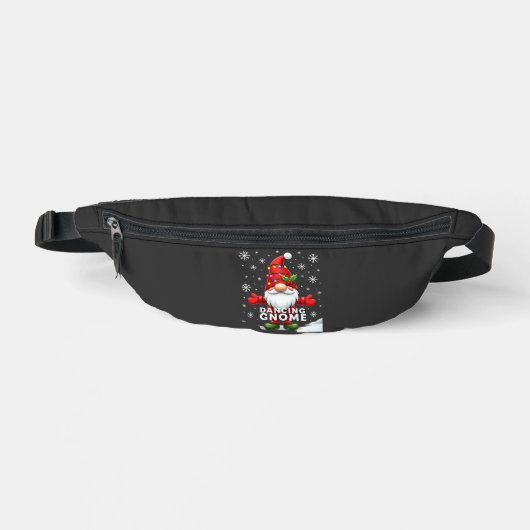 Kerstkabouter Dansende Kabouter Familie Kerstmis ( Heuptasje (Voorkant)