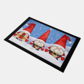 Kerstkabouter deurmat (Schuin)