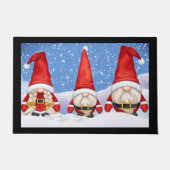 Kerstkabouter deurmat (Voorkant)