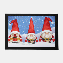 Kerstkabouter deurmat