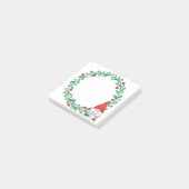 Kerstkabouter en krans Post-It-notities Post-it® Notes (Schuin)