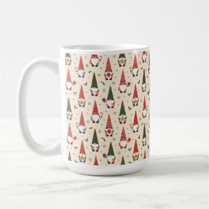 Kerstkabouter Feestpatroon Koffiemok