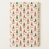 Kerstkabouter Feestpatroon Planner (Achterkant)