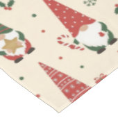 Kerstkabouter Feestpatroon Tafelkleed (Gekanteld)