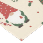 Kerstkabouter Feestpatroon Tafelkleed (Gekanteld)