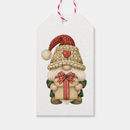 Kerstkabouter Geschenk Cadeaulabel