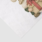 Kerstkabouter Geschenk Tissuepapier (Detail)