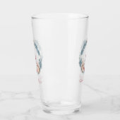 Kerstkabouter Glas Merry and Bright (Links)