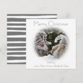 Kerstkabouter | Imp | Kerstkaart (Voorkant / Achterkant)