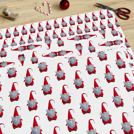 Kerstkabouter Inpakpapier Vel