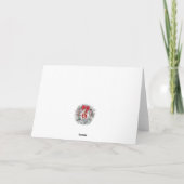 Kerstkabouter Kaart (Achterkant)