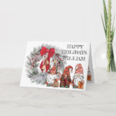 Kerstkabouter Kaart (Voorkant)