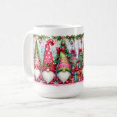 Kerstkabouter Koffiemok (Voorkant links)