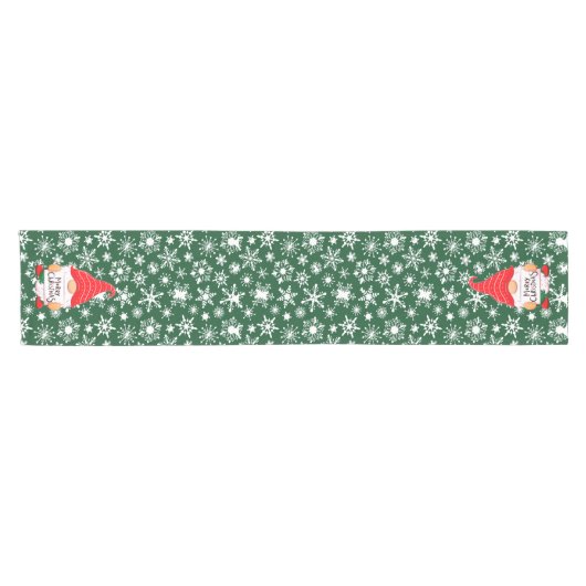 Kerstkabouter korte tafelloper (Horizontaal)