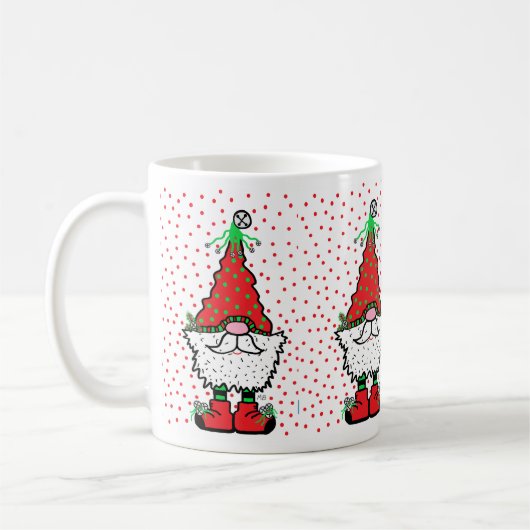Kerstkabouter mok (Links)